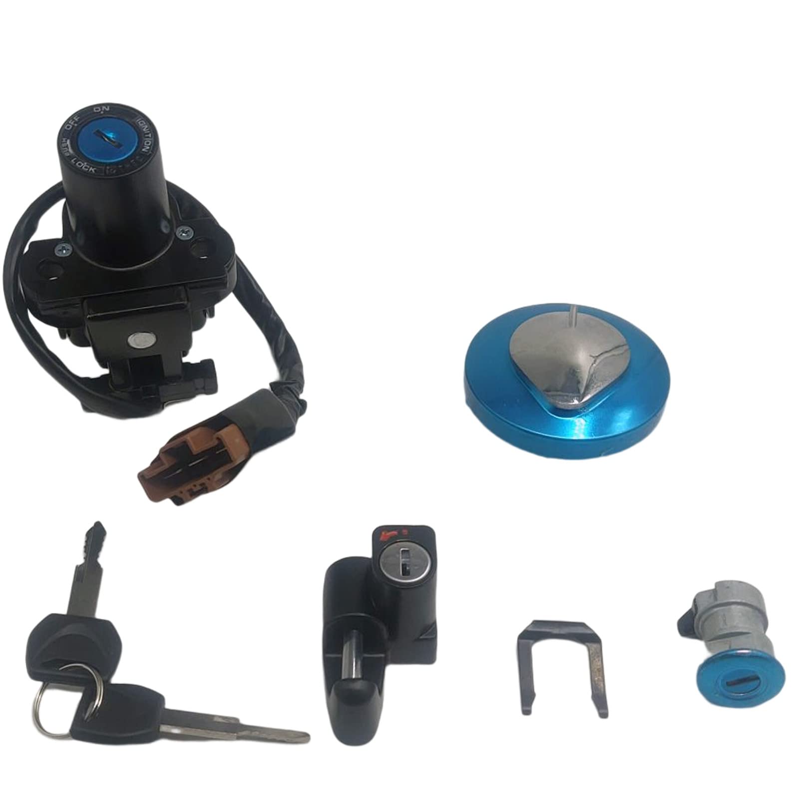Amazon.com: XDF Ignition Switch Gas Fuel Tank Cap Cover Seat Lock